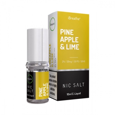 PINEAPPLE & LIME iBreathe Nic Salt E-Liquid | 20mg - 10ml